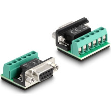 USB kabelis Delock USB-A - RS-232 1.8 m White-black (63465) USB kabelis Delock USB-A - RS-232 1.8 m White-black (63465)