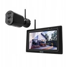 IP kamera Abus ABUS stebėjimo kamera EasyLook BasicSet PPDF17000 + nešiojamas monitorius
