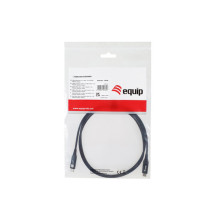 Equip Equip 128389 USB4 Gen 3x2 1,2 m USB C USB kabelis Black Equip Equip 128389 USB4 Gen 3x2 1,2 m USB C USB kabelis Black