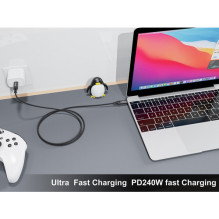 Equip Equip 128389 USB cable USB4 Gen 3x2 1.2 m USB C Black Equip Equip 128389 USB cable USB4 Gen 3x2 1.2 m USB C Black