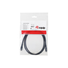 USB cable Equip USB4 Gen 4x2 USB-C 80 Gbit / s 240 W 1.2 m Black (128441)