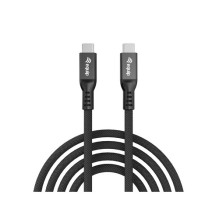 Equip Equip 128442 USB4 Gen 4x2 2 m USB C USB laidas Black Equip Equip 128442 USB4 Gen 4x2 2 m USB C USB laidas Black