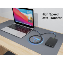 Equip Equip 128442 USB cable USB4 Gen 4x2 2 m USB C Black Equip Equip 128442 USB cable USB4 Gen 4x2 2 m USB C Black