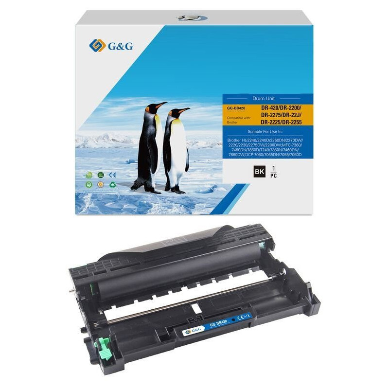 G&amp;G Būgnas suderinamas su Brother DR-2200