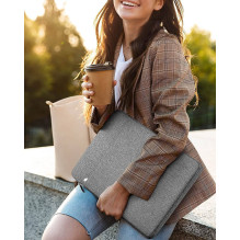 Inateck laptop bag with accessory pocket LB01006 / S1 gray Inateck laptop bag with accessory pocket LB01006 / S1 gray