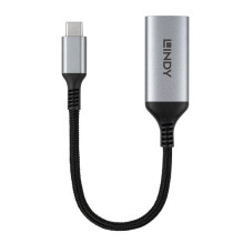 USB Type-C HDMI laidinis adapteris Lindy 0,15 m Grey USB Type-C HDMI laidinis adapteris Lindy 0,15 m Grey