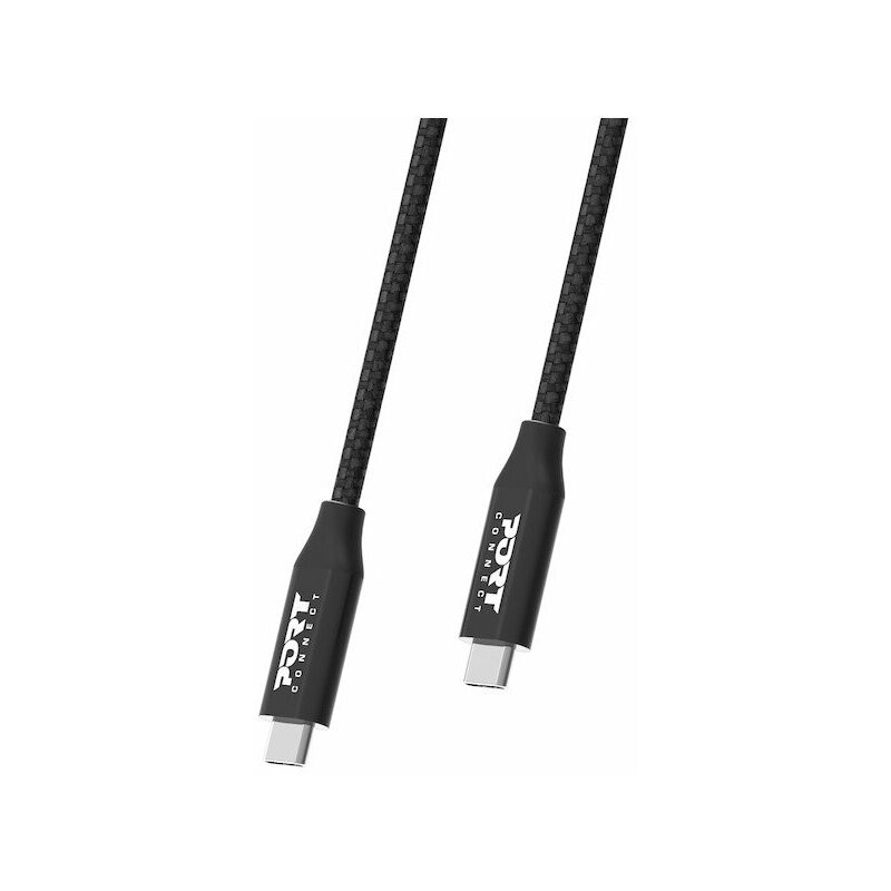 Port Designs 900057 USB cable USB 3.2 Gen 2x2 2 m USB C Black