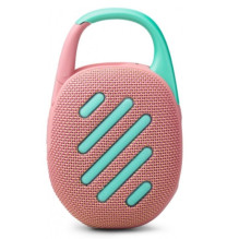 JBL Clip 5 Tragbare Bluetooth-Lautsprecher-Box, Pink JBL Clip 5 Tragbare Bluetooth-Lautsprecher-Box, Pink