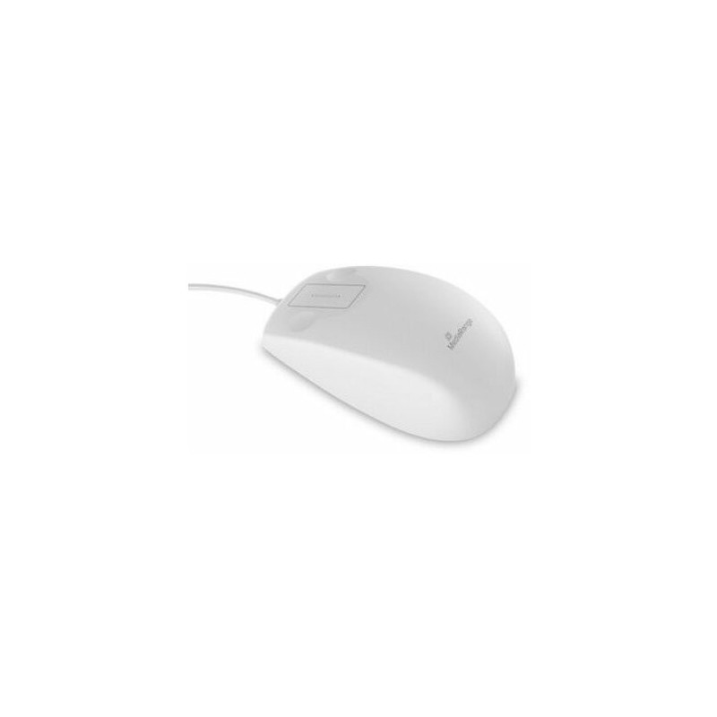 Pelės MediaRange laidinė optinė higieninė, jutiklinis slinkimas White (MROS265)