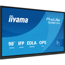 Monitoris iiyama IIYAMA 247.7cm(98") TE9813A-B2AG 16:9 jutiklinis 2xHDMI+2xUSBC-C siuntimas Monitoris iiyama IIYAMA 247.7cm(98") TE9813A-B2AG 16:9 jutiklinis 2xHDMI+2xUSBC-C siuntimas