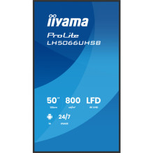 Monitorius iiyama IIYAMA 125.7cm(50") LH5066UHSB-B1AG 16:9 2xHDMI+USB-C IPS (Speditionsversand)