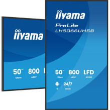 Monitorius iiyama IIYAMA 125.7cm(50") LH5066UHSB-B1AG 16:9 2xHDMI+USB-C IPS (Speditionsversand)