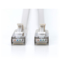 Digitus Slim CAT 6A F / FTP Patch Cable 3m Gray 10 Pieces (DK-1632-A-030S-10)