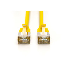 Digitus Slim CAT 6A F / FTP Patch Cable 3m Yellow 10 Pieces (DK-1632-A-030S-Y-10)