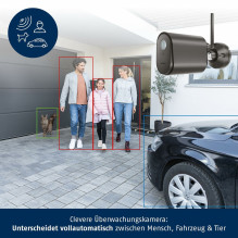 IP camera Abus ABUS PPIC54520B industrial dome security IP camera outdoor 3840 x 2160 px wall