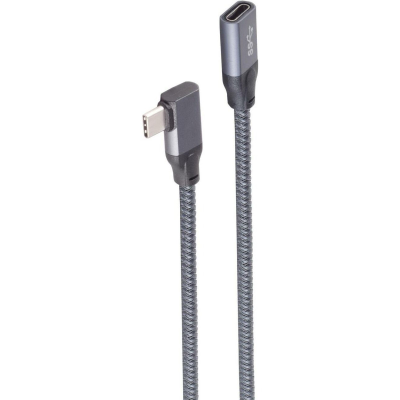 USB-C extension cable Shiverpeaks Shiverpeaks USB-C extension cable 3.2 90° Pro 2m