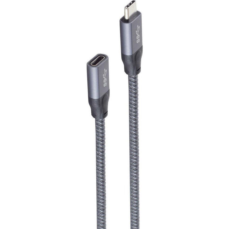 USB cable Shiverpeaks Shiverpeaks USB C-C USB-C extension cable 3.2 Gen2 1.5m