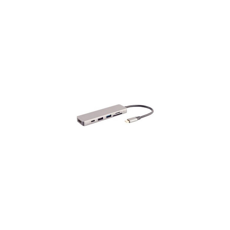 Stotis / replikator Shiverpeaks Shiverpeaks USB-C dokas Multiport 6-in-1