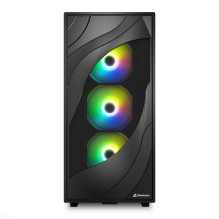 Sharkoon Gehäuse Rebel C80G RGB ATX 1xGlas schwa Sharkoon Gehäuse Rebel C80G RGB ATX 1xGlas schwa