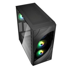 Sharkoon Gehäuse Rebel C80G RGB ATX 1xGlas schwa Sharkoon Gehäuse Rebel C80G RGB ATX 1xGlas schwa