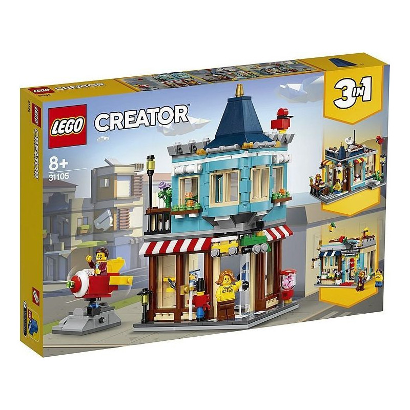 LEGO Creator Žaislų parduotuvė miesto name (31105)