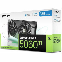 Vaizdo plokštė PNY GeForce RTX 5060 Ti Overclocked Dual Fan 16GB GDDR7 DLSS4 (VCG5060T16DFXPB1-O) Vaizdo plokštė PNY GeForce RTX 5060 Ti Overclocked Dual Fan 16GB GDDR7 DLSS4 (VCG5060T16DFXPB1-O)