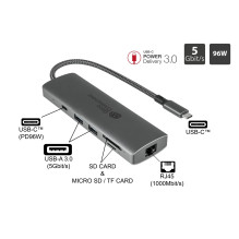 Good Connections USB-C centrmezgls (10 porti) anthracite Good Connections USB-C centrmezgls (10 porti) anthracite