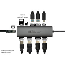Good Connections USB-C hub (10-port) anthracite