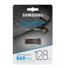USB-Stick 128GB Samsung BAR Plus Titan Grey USB 3.1 retail