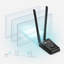 TP-Link WL-USB TL-WN8200ND (300MBit) Aukštos galios belaidžio tinklo adapteris