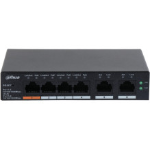 Switch Dahua Technology SWITCH POE CS4006-4GT-60-V2 4 PORTŲ DAHUA