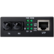 Digitus Gigabit Medienkonverter RJ-45 auf ST-Duplex (juoda)