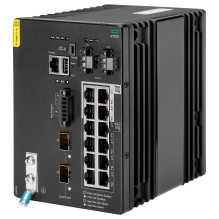 HPE Aruba Networking CX 4100i 12p 1GbE 8p Class4 PoE and 4p Class6 PoE 2p SFP+ DIN Mount Switch