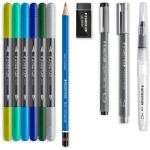 STAEDTLER „Dizaino kelionė“ – akvarelės ir lipdukų rinkinys STAEDTLER „Dizaino kelionė“ – akvarelės ir lipdukų rinkinys