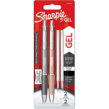 2x1 Sharpie S-Gel Metal Steel Grey + Rosegold 0,7 mm + 2 Minen 2x1 Sharpie S-Gel Metal Steel Grey + Rosegold 0,7 mm + 2 Minen