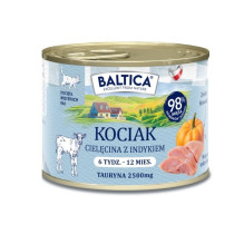 BALTICA Flavors of the Regions Kitten Veal with turkey - wet cat food - 185g