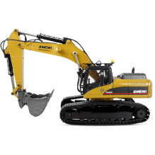 Amewi G705E metalo ekskavatorius 1:14 RTR Yellow 14+