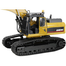 Amewi G705E metalo ekskavatorius 1:14 RTR Yellow 14+