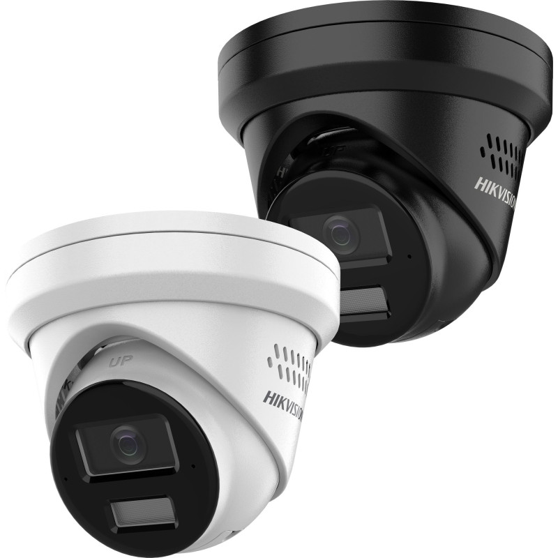 Hikvision dome DS-2CD2343G2-LI2U / SL F2.8 (black, 4 MP, 30 m IR+LED, AcuSense)