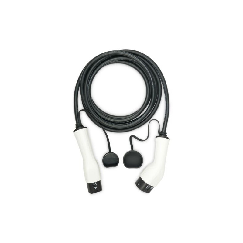 Car charging station charging cable (three-phase 32A, T2-T2, 5m)