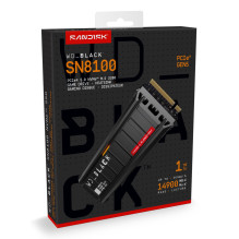 SSD, SANDISK, 2400xTBW rating, NVMe Yes, PCI Express 5.0, M.2, 1000 GB, WDS100T1XHM-00CMT0