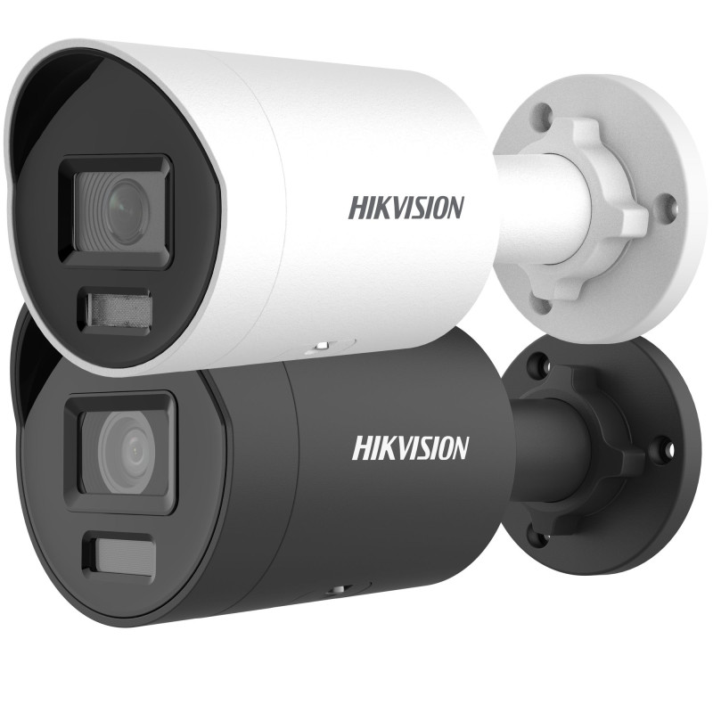 Hikvision bullet DS-2CD2066G2H-IU F4 (balta, 6 MP, 40 m. IR, AcuSense)