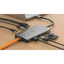 D-Link 8 in 1 USB-C Hub with HDMI / Ethernet / Card Reader / Power Deliver D-Link 8 in 1 USB-C Hub with HDMI / Ethernet / Card Reader / Power Deliver