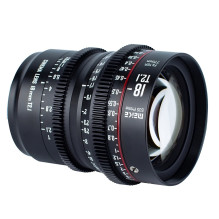 Kameros objektyvas - Meike MK 18mm T2.1 PL jungties S35 kino objektyvas Kameros objektyvas - Meike MK 18mm T2.1 PL jungties S35 kino objektyvas