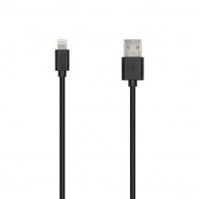 USB Duomenų Laidas - SEEK TOTI USB-A į Lightning 2M 2A PVC Juodas USB Duomenų Laidas - SEEK TOTI USB-A į Lightning 2M 2A PVC Juodas