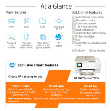 HP ENVY Inspire 7920e Multifunktionsdrucker Scanner Kopierer WLAN Instant Ink HP ENVY Inspire 7920e Multifunktionsdrucker Scanner Kopierer WLAN Instant Ink