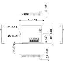 Hikvision DS-3T1510P-SI-FLT(O-STD) / Be maitinimo bloko Hikvision DS-3T1510P-SI-FLT(O-STD) / Be maitinimo bloko