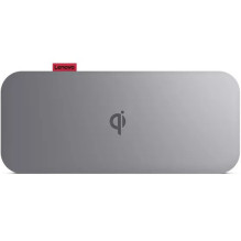 Išorinė baterija - Lenovo 40ALLG1WWW 10 000 mAh belaidis įkrovimas juoda Išorinė baterija - Lenovo 40ALLG1WWW 10 000 mAh belaidis įkrovimas juoda