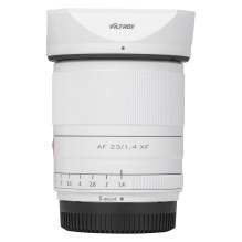 Fotoaparato objektyvas - Viltrox 23 mm F1.4 AF Fuji X jungtis balta Fotoaparato objektyvas - Viltrox 23 mm F1.4 AF Fuji X jungtis balta