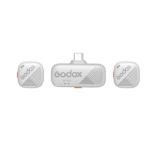 Belaidis mikrofonas - Godox Cube SC Kit 2 White